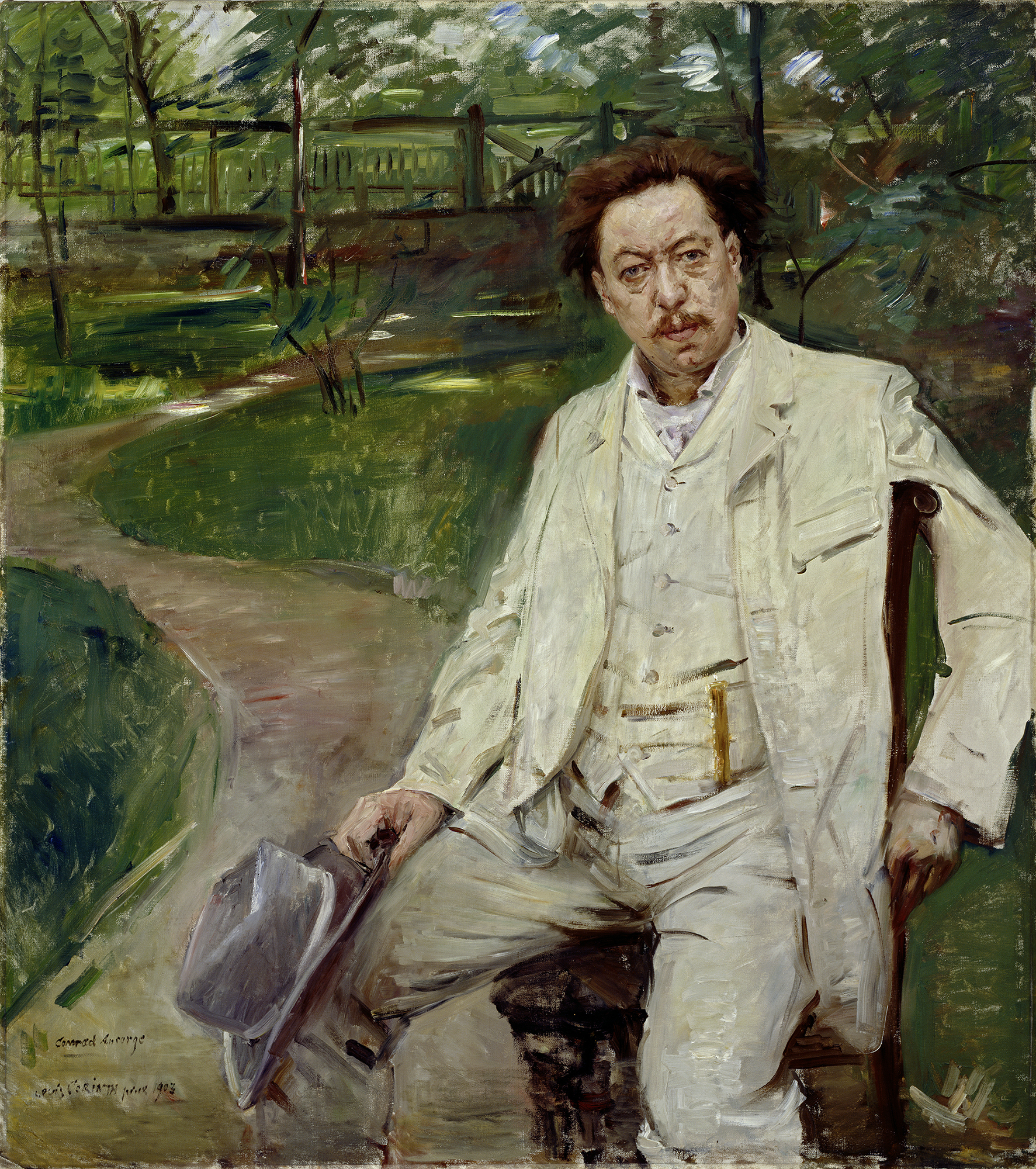 Lovis Corinth, Der Pianist Conrad Ansorge